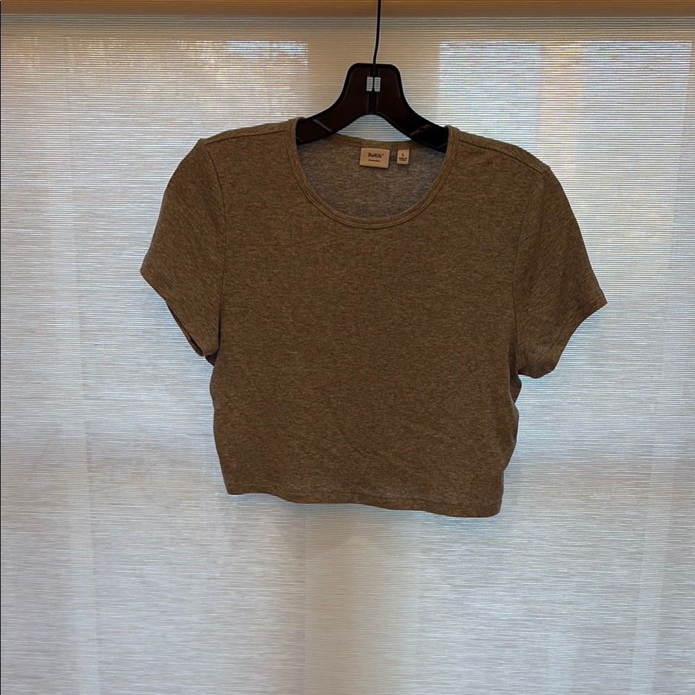 Heather Gray Women's Crop Top